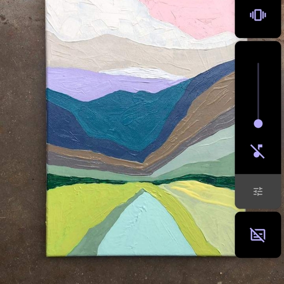 Mountainscape paintings